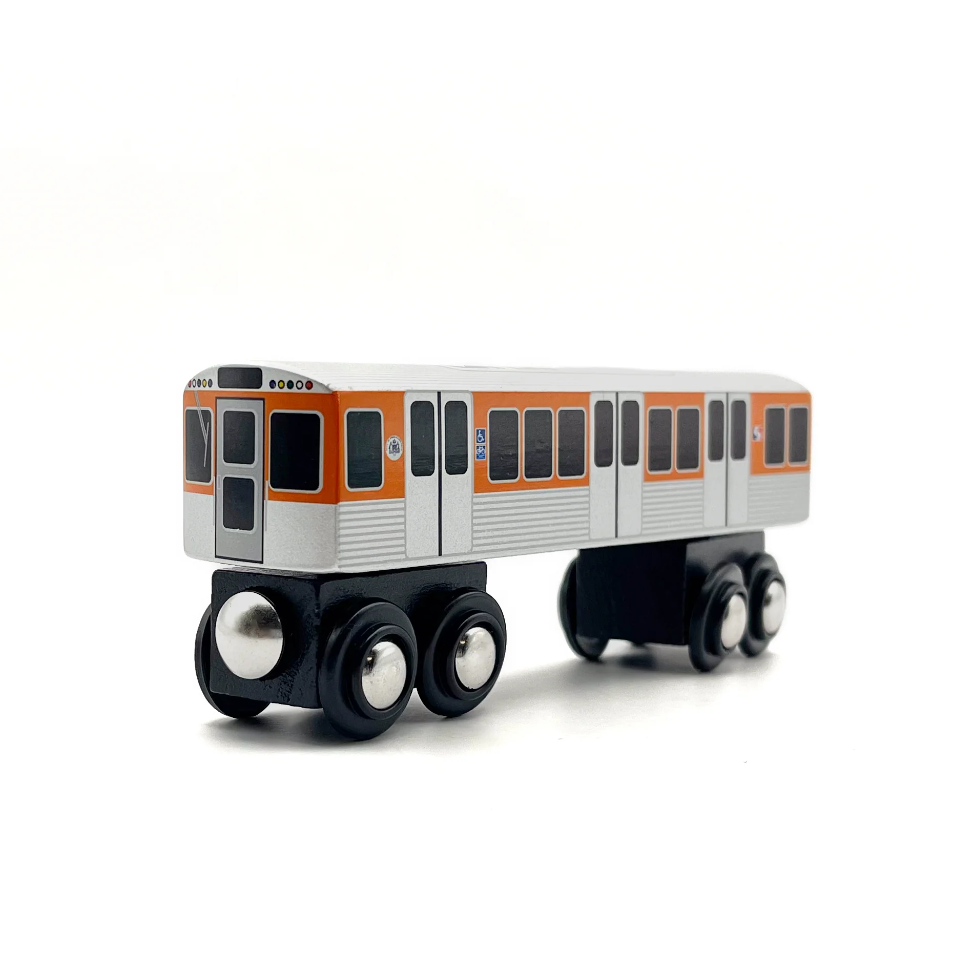 Wooden BSL train for children