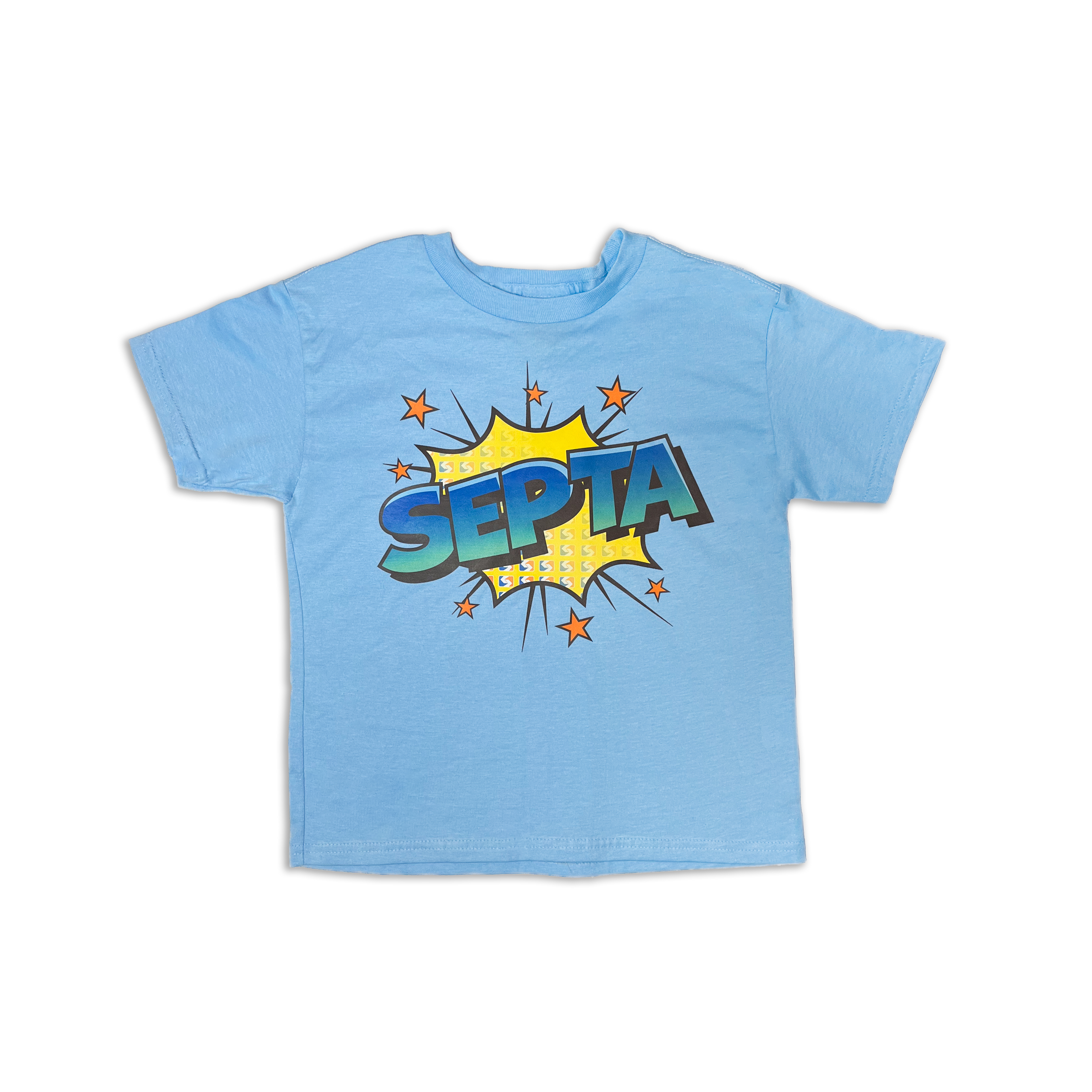 Blue kids SEPTA starburst t-shirt